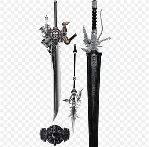 Final Fantasy Xv A New Empire Sword Noctis Lucis Caelum Weapon Png