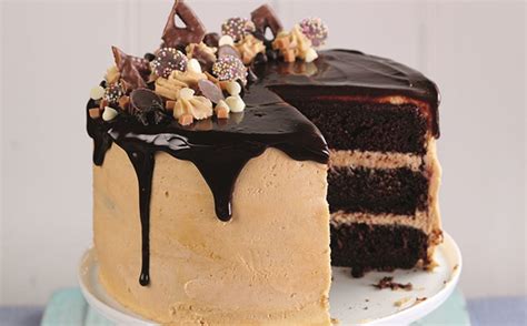 Chocolate Peanut Butter Drip Cake Bake With Stork