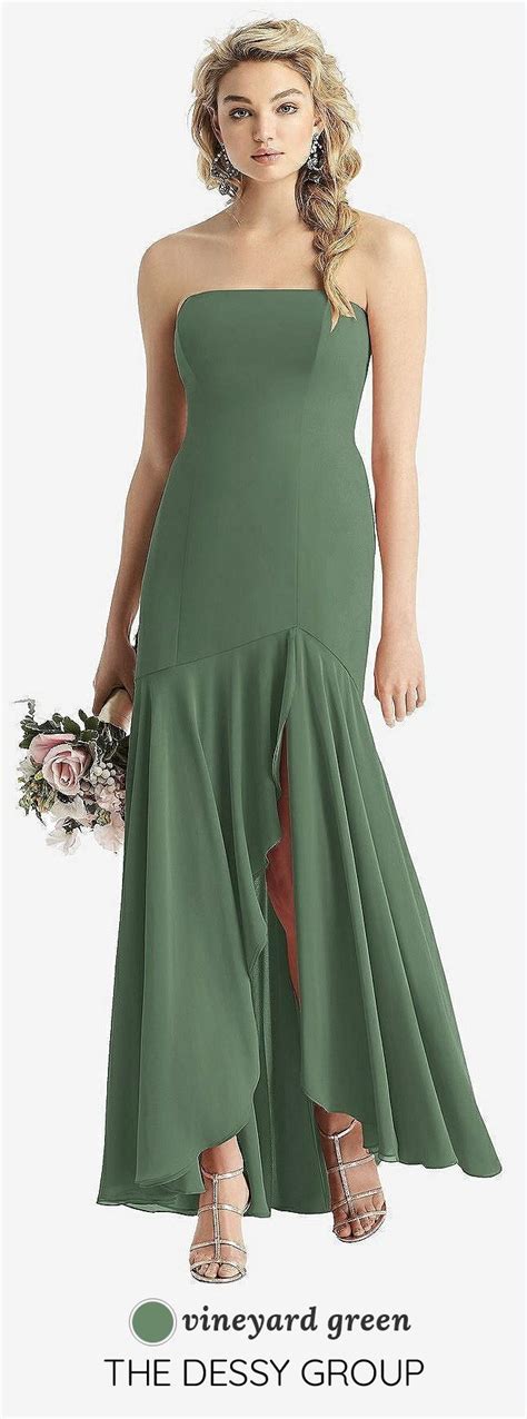 Mismatched Dark Sage Green Bridesmaid Dresses Green Bridesmaid