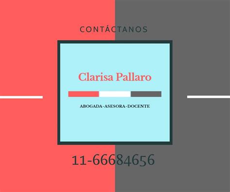 Clarisa Pallaro Abogada
