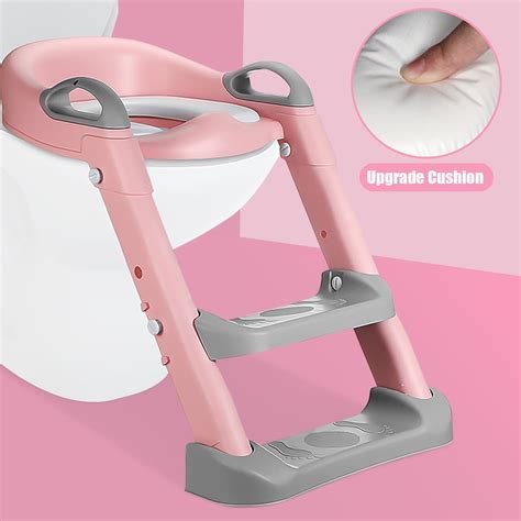 Potty Training Seat With Step Stool Ladder Potty Training Toilet For