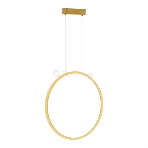 Lampa Wisz Ca Wiec Cy Ring Led Z Oty Saturno Gold W Led Ml