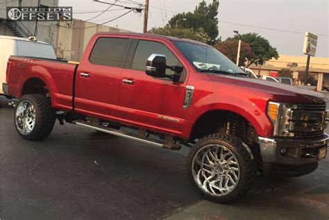 2017 Ford F 250 Super Duty With 24x14 76 Tis 544v And 35135r24 Amp