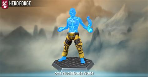 Ocs Nucledude Nude Made With Hero Forge