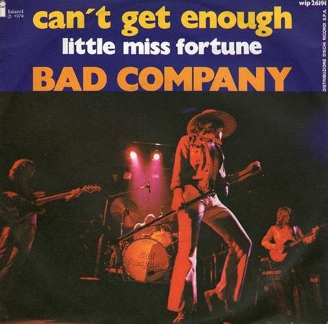 August 1974 Bad Company Release Debut Single Cant Get Enough Rhino