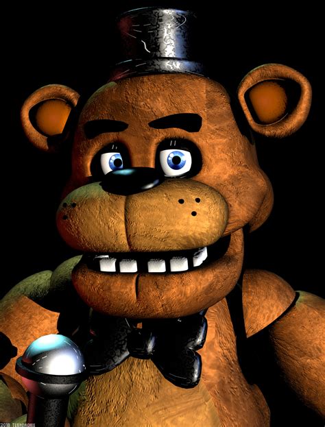 Blender Fnaf1 Freddy Render By Xflame The Foxx On Deviantart