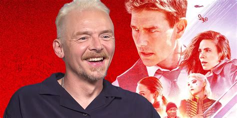 Simon Pegg Classe Les Cascades Les Plus Dangereuses De Tom Cruise Crumpe