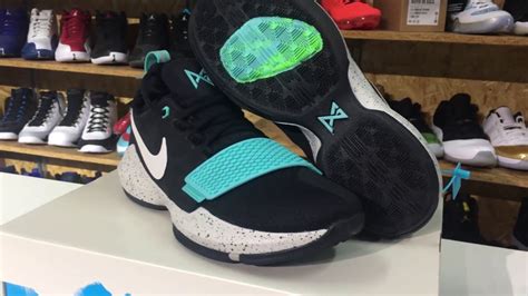 Nike Pg 1 Ep Black Light Aqua 878627 002 878628 002 Product Detail Look Youtube