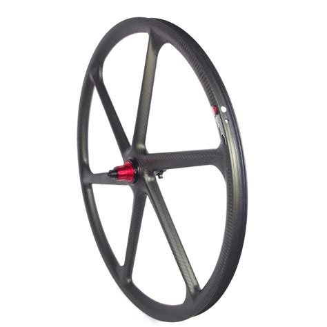 29er Mtb Carbon Wheelset 6 Spoke Mountain Bike Wheels Disc Brake