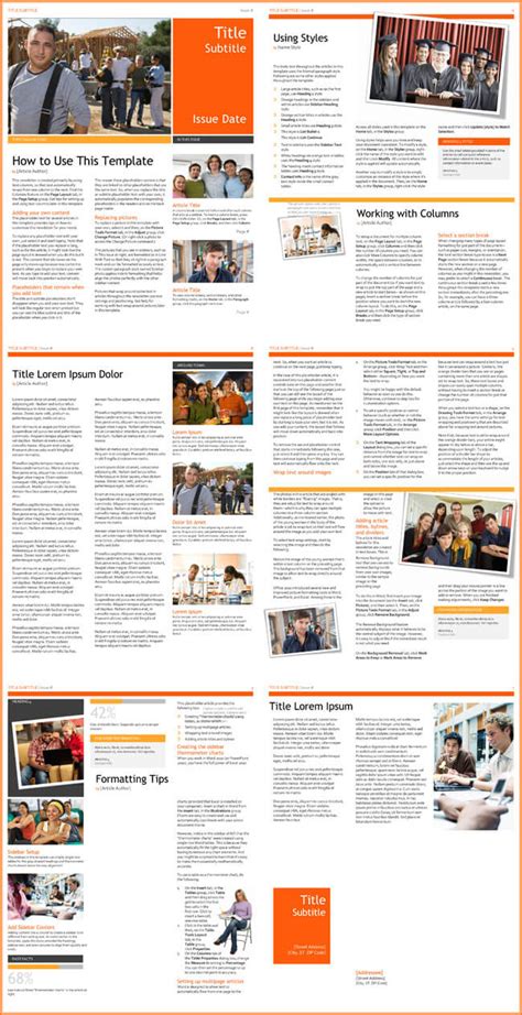 10+ Classroom Newsletter Templates - Free and Printable Designs