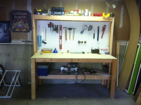 Workbench I Made This Weekend Used My New Kreg Jig And The Plans From