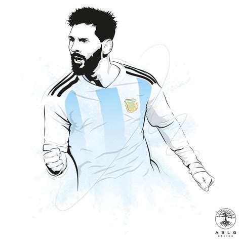 Best Of All Time 🇦🇷🇦🇷🇦🇷 Argentinas Lionel Messi Credit To Ablgdesign