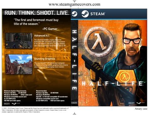 Steam Game Covers Half Life Box Art