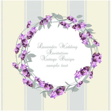 Lavender has been cultivated for centuries for its medicinal properties and heavenly fragrance, and now lots of couples are taking advantage of this purple plant at their weddings. Download Lavender Wedding Invitation Design for free in ...