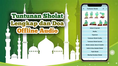 Tuntunan Sholat Lengkap dan Doa Offline para Android