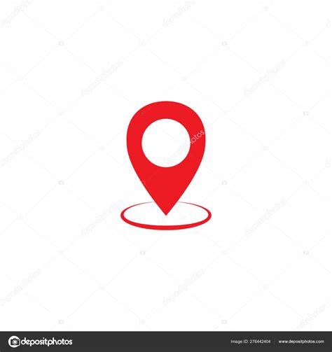 Red Maps Pin Location Map Icon Location Pin Pin Icon Vector Stock