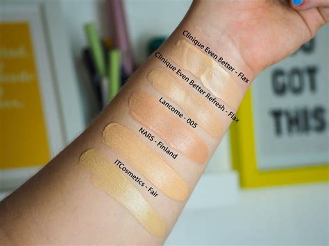 Clinique Even Better Foundation Review Swatches