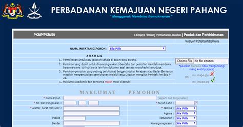 17 feb 2019 dapatkan informasi perjawatan di. Jawatan Kosong di Perbadanan Kemajuan Negeri Pahang PKNP ...