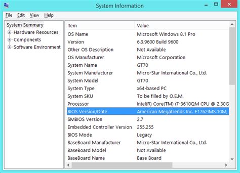 How To Check Your Bios Version And Update It