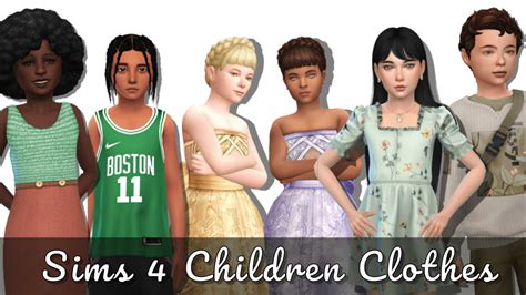 30 Sims 4 Children Clothes Ccs That Are Stunning — Snootysims