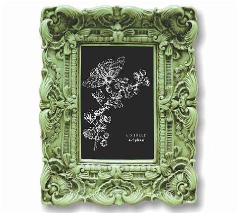 Distressed Green Baroque Frame By Sixtrees Picture Frames Photo Albums Personalized And