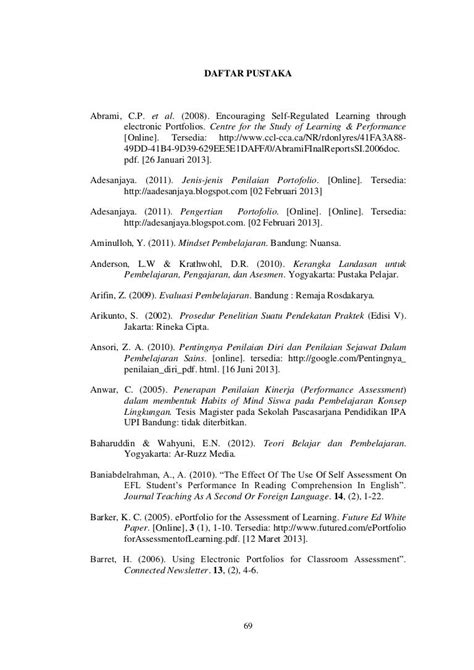 Contoh Daftar Pustaka Jurnal Desain Eksperimen Grizs Blog