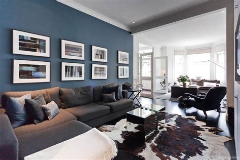 55 Fabulous Modern Gray Living Room Decor Ideas Blue Living Room
