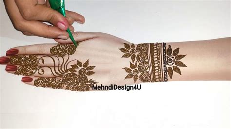Saadaval on lihtne mehndi disain. Mahndi Ka Disain - Arabic Mehndi Design For Hands Simple ...