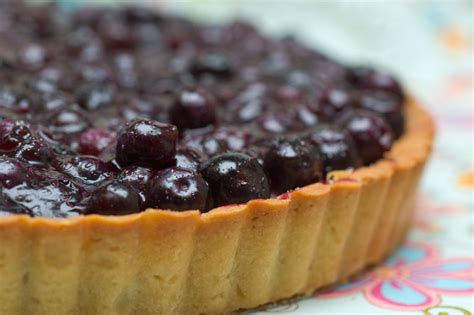 Sugar And Spice By Celeste Exquisite Blueberry Tart A Taste Of Paris