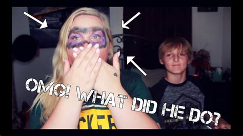 my cousin does my makeup gone wrong youtube