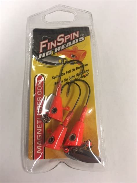 Crappie Magnet Fin Spin Jig Heads Monks Crappie