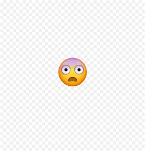 Ohno Oh No Uh Uhoh Yikes Scared Emoji Purple Worried Smiley Png