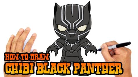 Black Panther Drawing Drawing Black Panther How To Draw Black Panther