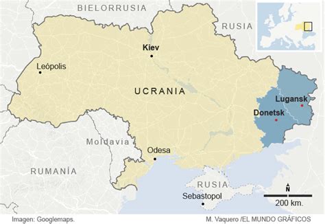 Mapa de satélite de ucrania: La pequeña Rusia de Ucrania | Internacional Home Tags | EL ...