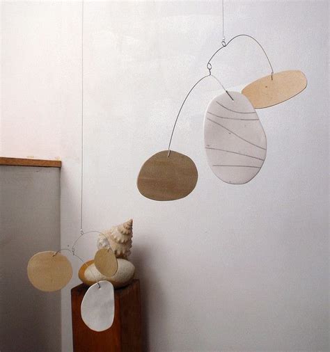 Plywood And Porcelain Mobile Mobile Sculpture Diy Arts And Crafts