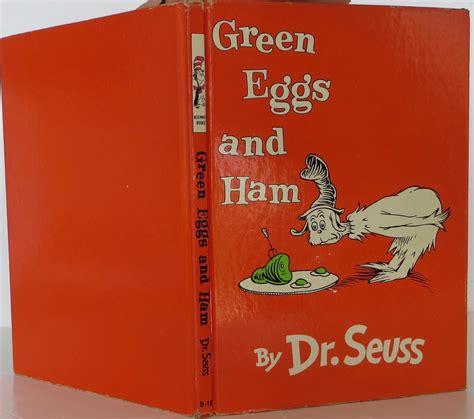 Green Eggs And Ham By Seuss Dr Beginner Books Inc Hardcover 1st