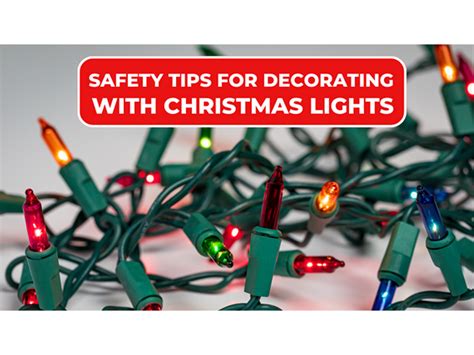 Safety Tips For Decorating With Christmas Lights Ahpi
