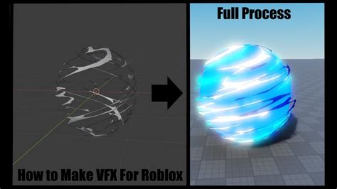 How To Make A Blender Vfx For Roblox Studio Full Process Youtube