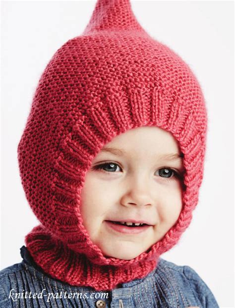 Knitting Pattern Baby Pixie Hat Mikes Nature