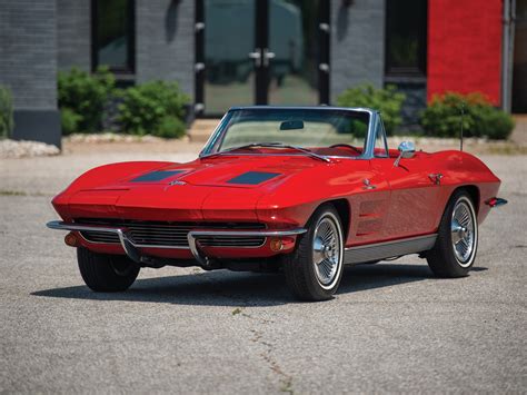 1963 Chevrolet Corvette Sting Ray Fuel Injected Convertible Auburn