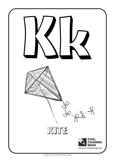 The Letter K Coloring Pages Coloring Pages