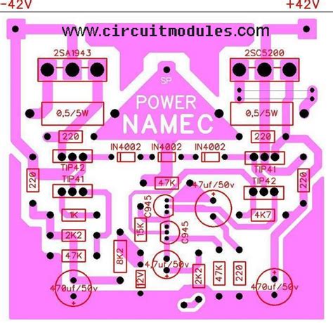 A1943 c5200 power amplifier circuit. 2sc5200 2sa1943 amplifier circuit diagram - PngLine