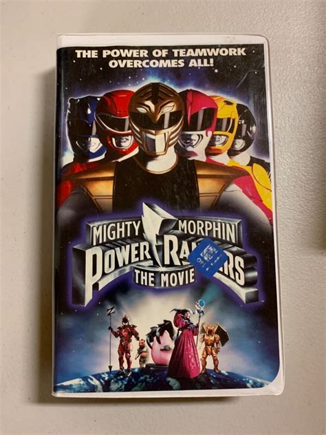 Vhs Mighty Morphin Power Rangers The Movie Vhs Format Lupon Gov Ph