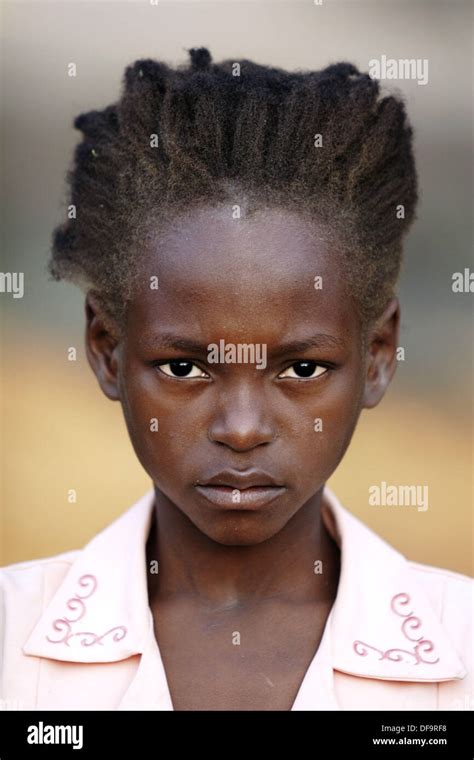 12 Year Old Girl Mozambique Stock Photo Alamy