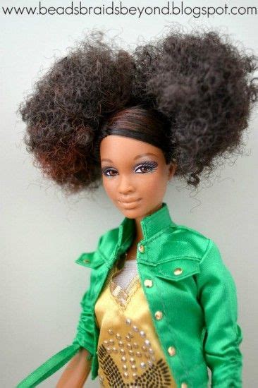 Barbie Puffs Beautiful Barbie Dolls Natural Hair Doll Barbie Hair