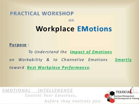 Workplace Emotions