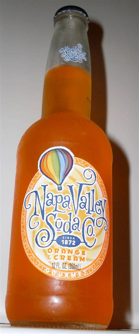Napa Valley Soda Co Orange And Cream Eat Like No One Else