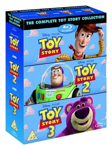 Walt Disney Studios Toy Story 1 3 Box Set Blu Ray