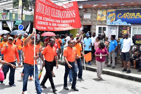 Celebratory Mood For Natucs Historic Labour Day In Tobago