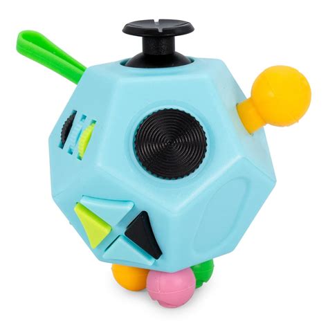 Buy Fidget Toy Dodecagon 12 Sided Puzzle Cube Satisfying Hand Popper